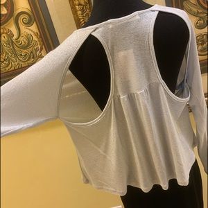 ***Vintage Havana silver long sleeve top NWT size L